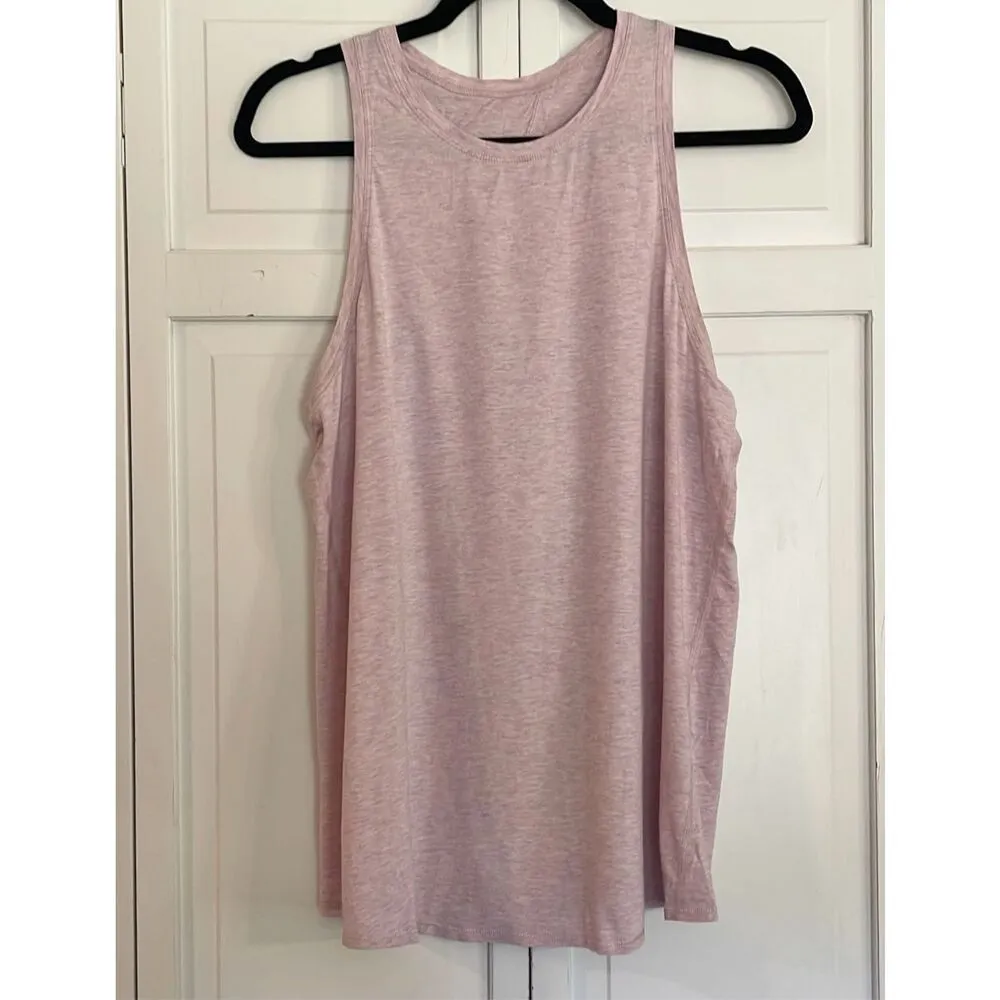 Lululemon purple all tied up open back tank size M - Image 4