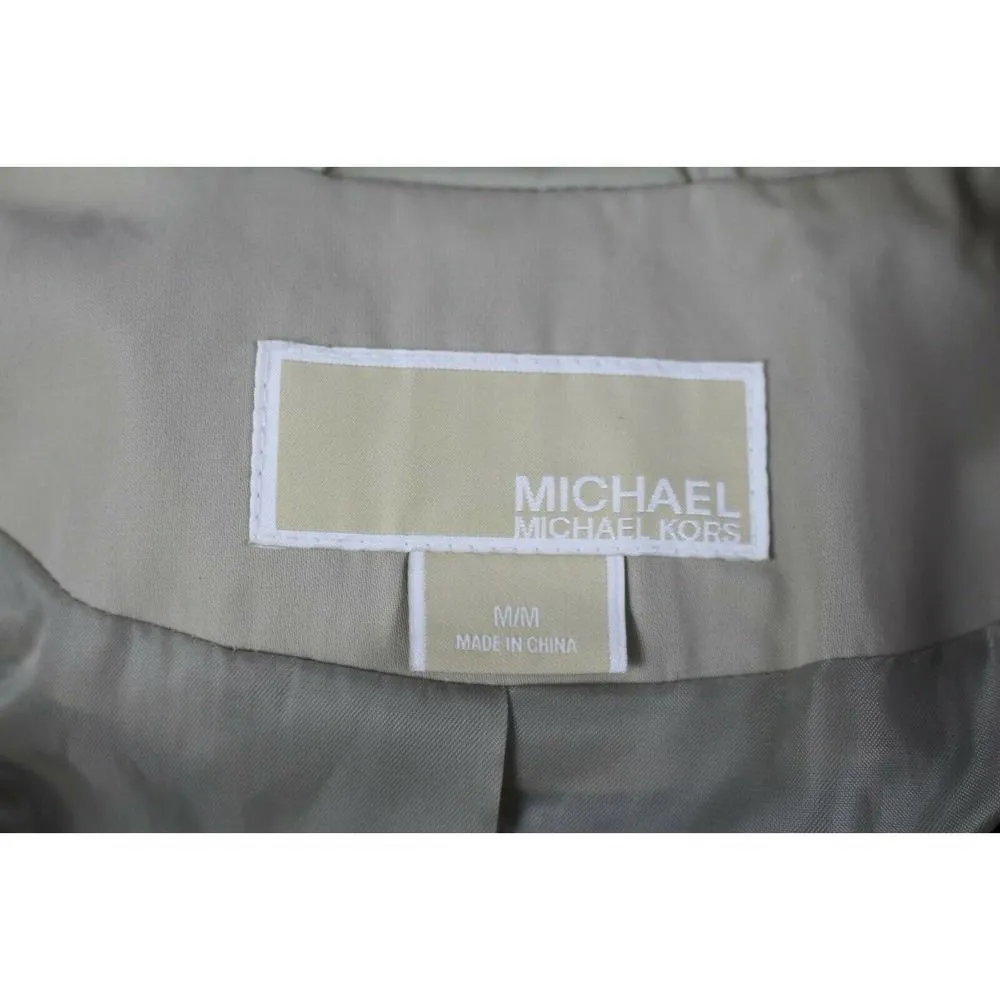 ladies MICHAEL KORS Trench Coat size M - Image 7