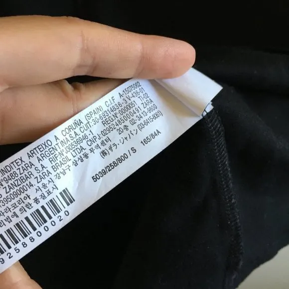 Zara‎ Basic T-Shirt Special Edition Tunic Dress - Image 4