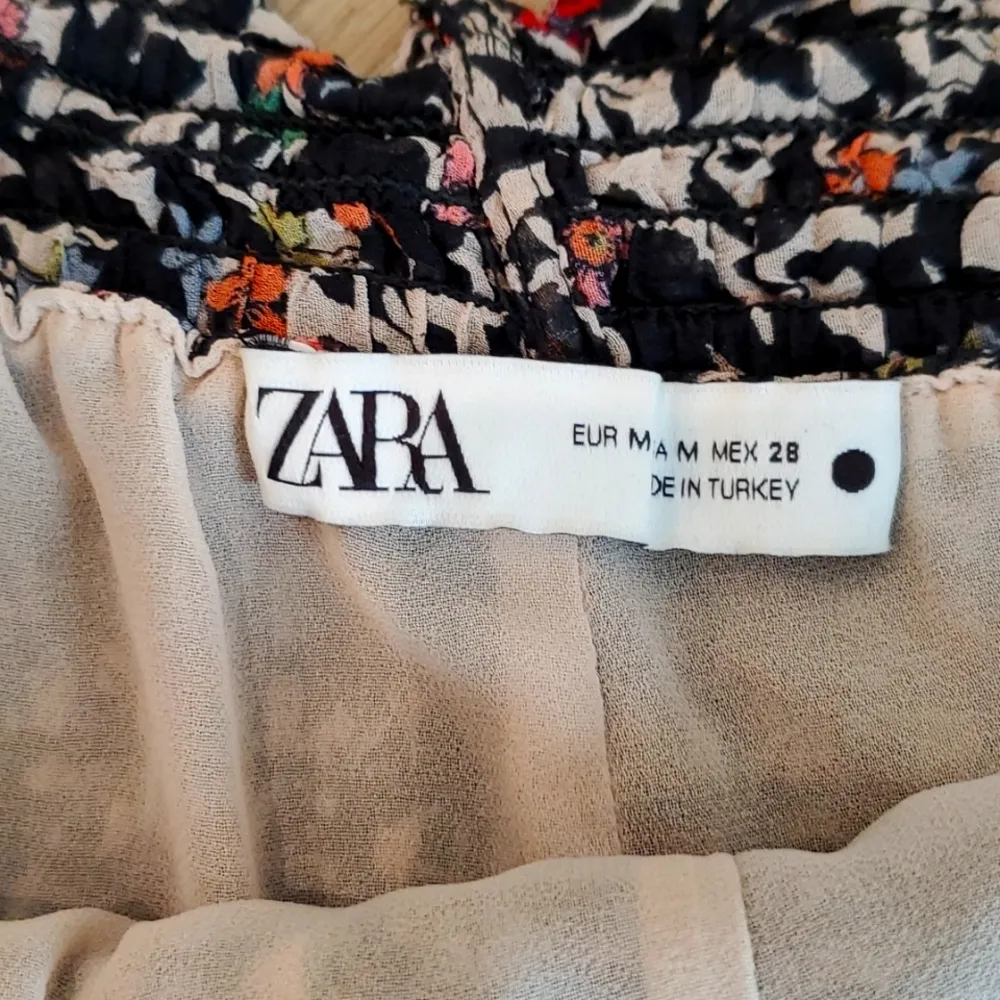 Zara Floral High Waist Skirt - Image 3