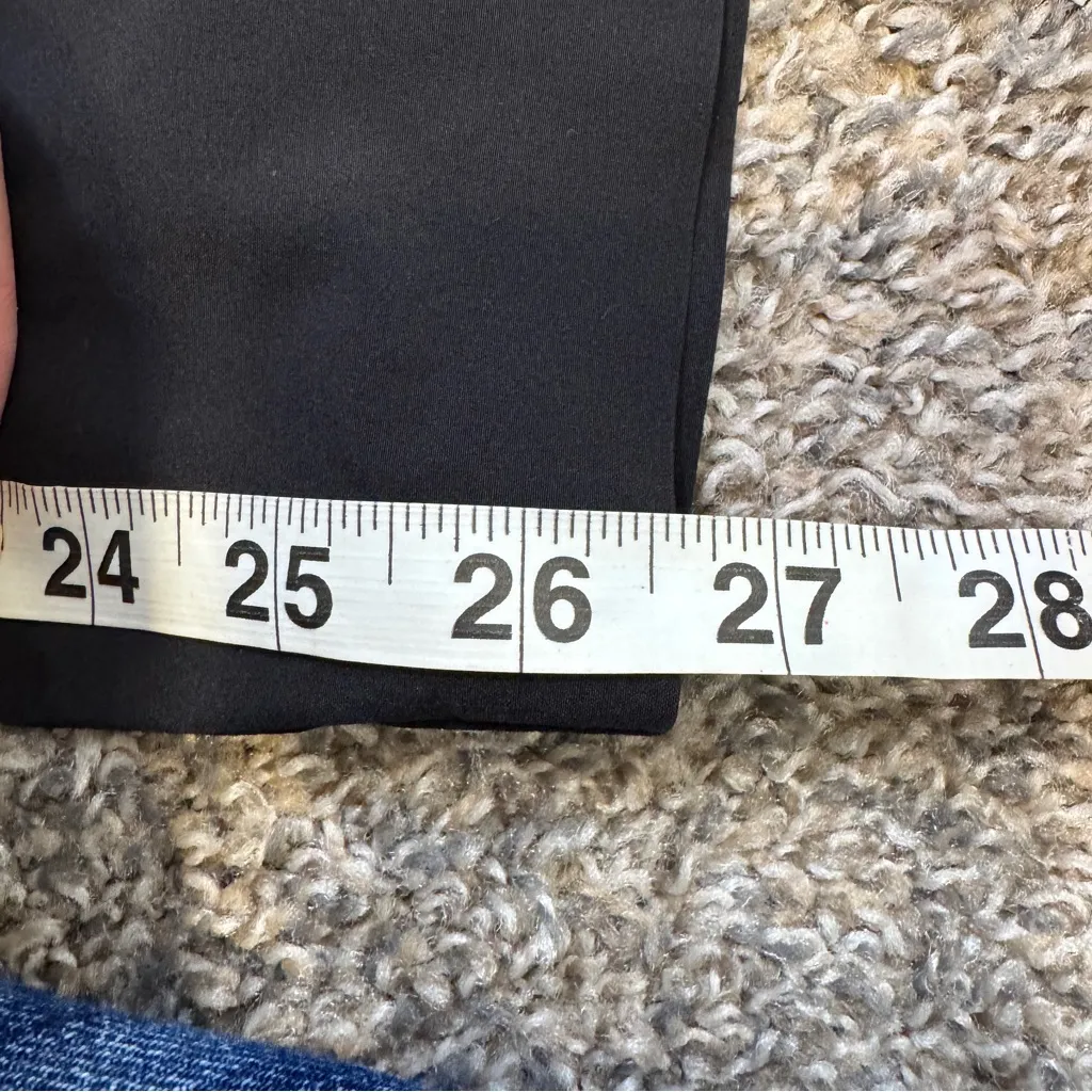 Athleta Navy Blue Brooklyn Ankle Pants Womens 2 Preppy Athleisure Comfort Staple - Image 2