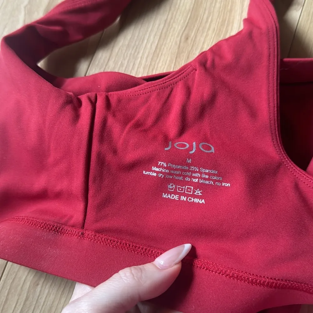 JOJA STANFORD RED SPORTSBRA Size M - Image 4