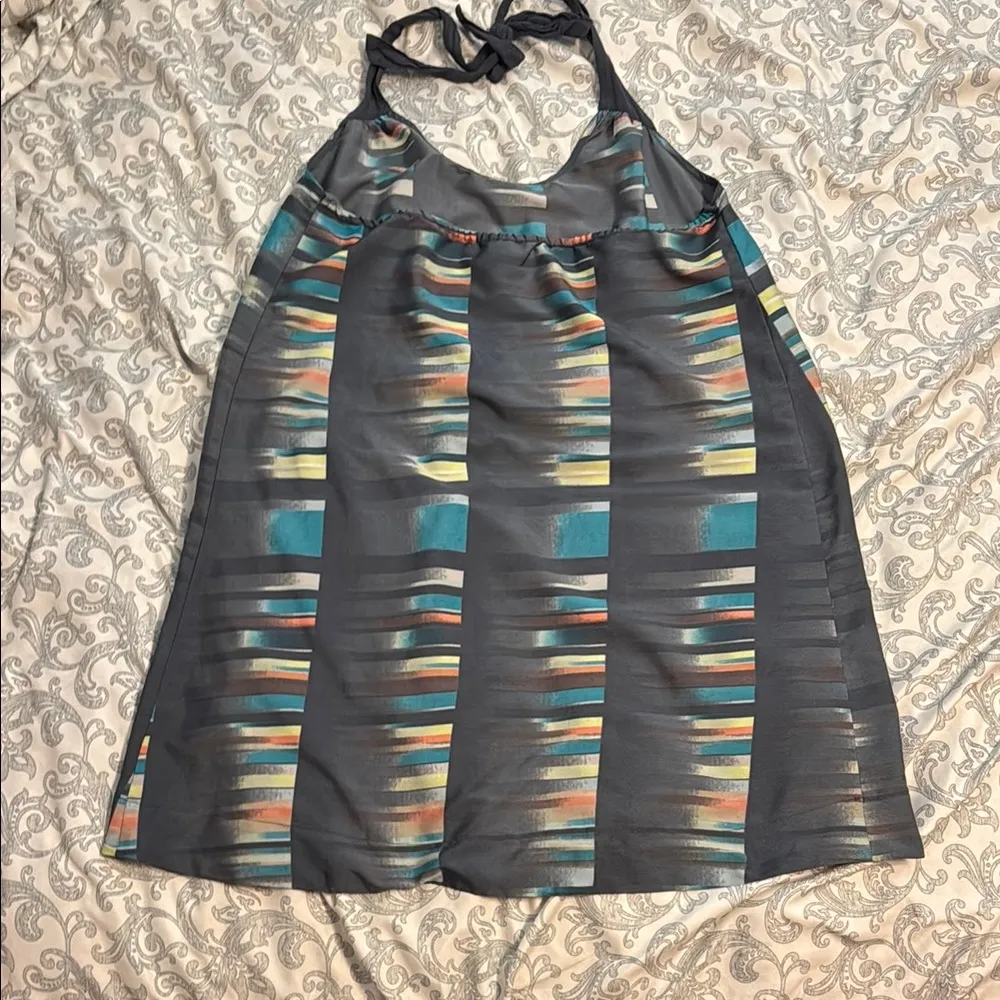 Hurley  Blue Sundress Halter Casual - Image 3