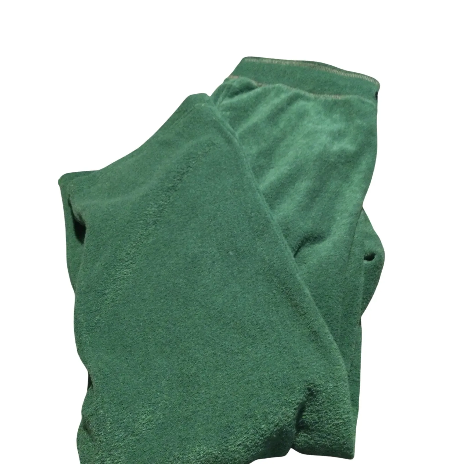 KAVU Green Fleece Sweatpants Women's XLarge Cozy Loungewear Comfort Fit - Image 2