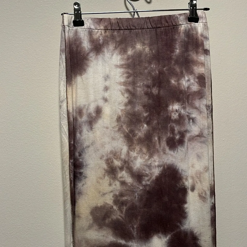 DISSH Coco Mauve Tie Dye Maxi Skirt, Size S Purple - Image 6