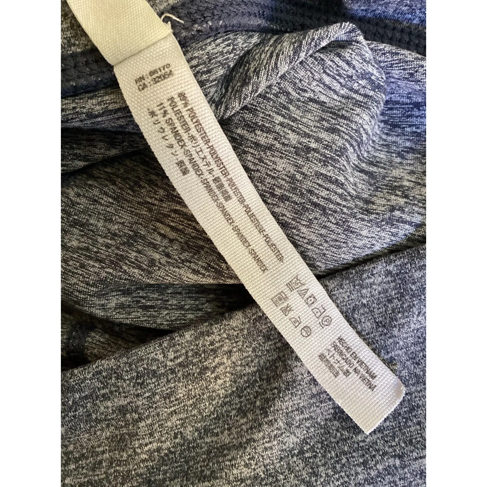 FP Movement Leggings Womens XL Heather Gray Cropped Capri Side Slit Yoga - Image 7