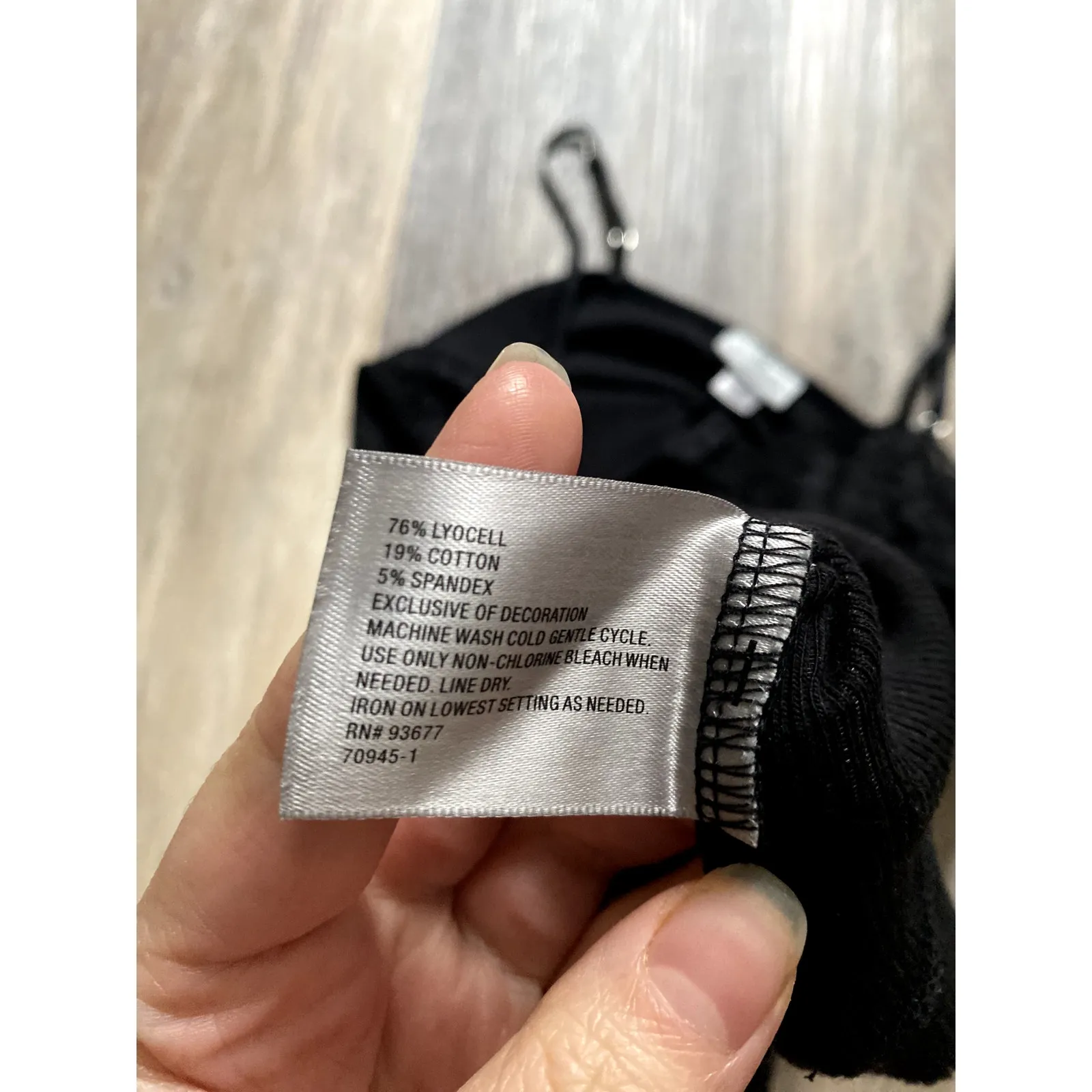 Lace Dainty Fairy Whimsygoth Tank Top Black Small Y2K Silky 90s‎ Grunge Ethereal - Image 4