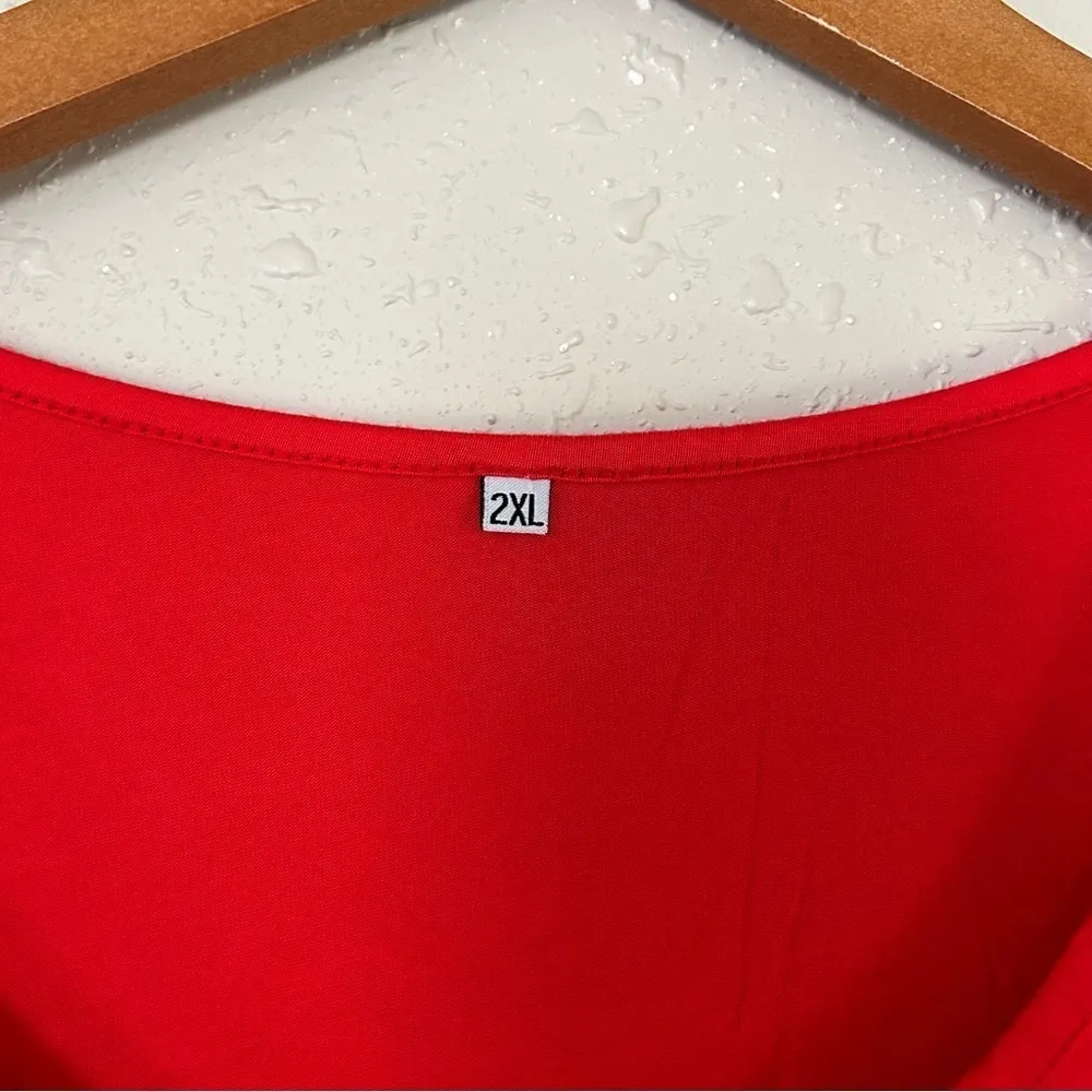 🦋 Red Short Sleeve T - Image 2