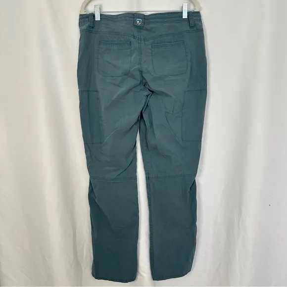 Kuhl Legendary Pants Womens 12 Short Blue Roll‎ Up Lightweight Hiking Outdoor - Image 10