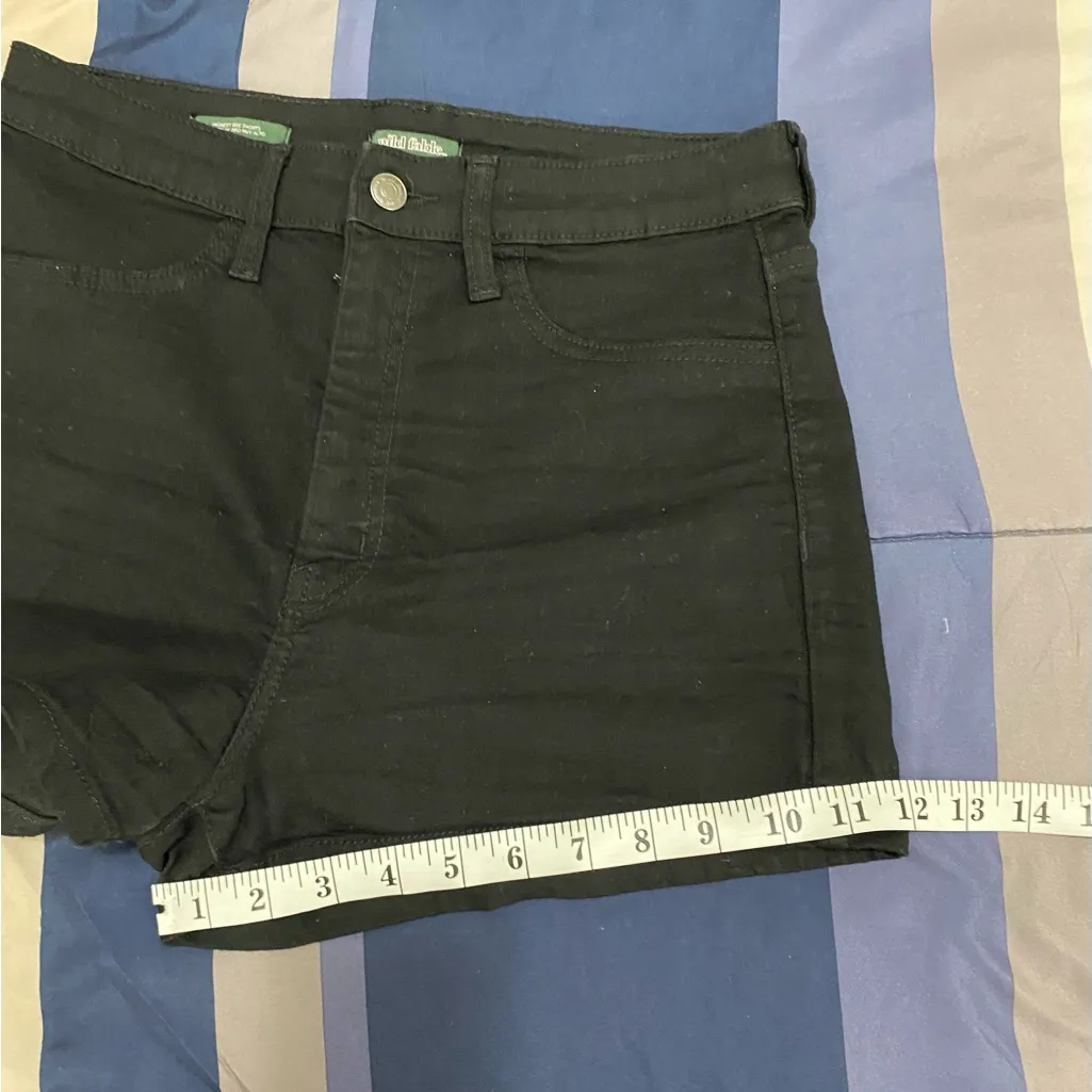 Wild Fable High Waist Black Shorts - Image 6