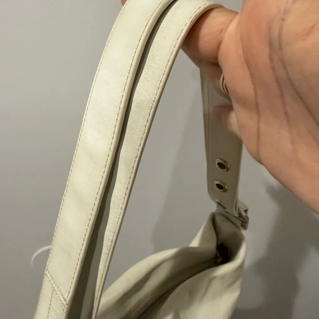 Coach VTG Legacy Slim 1415 White Leather Shoulder‎ Convertible Crossbody Bag N - Image 14