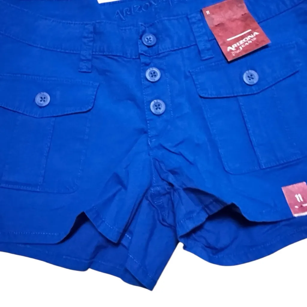 Arizona  Jeans Co  Women's Cobalt Blue Shorts Sz 11 - Image 6