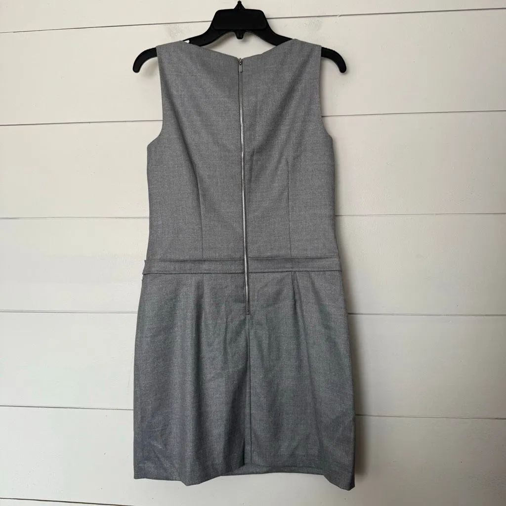 Laundry by Shelli Segal Women’s 4 Gray Career Office Core Sheath Dress - Image 4