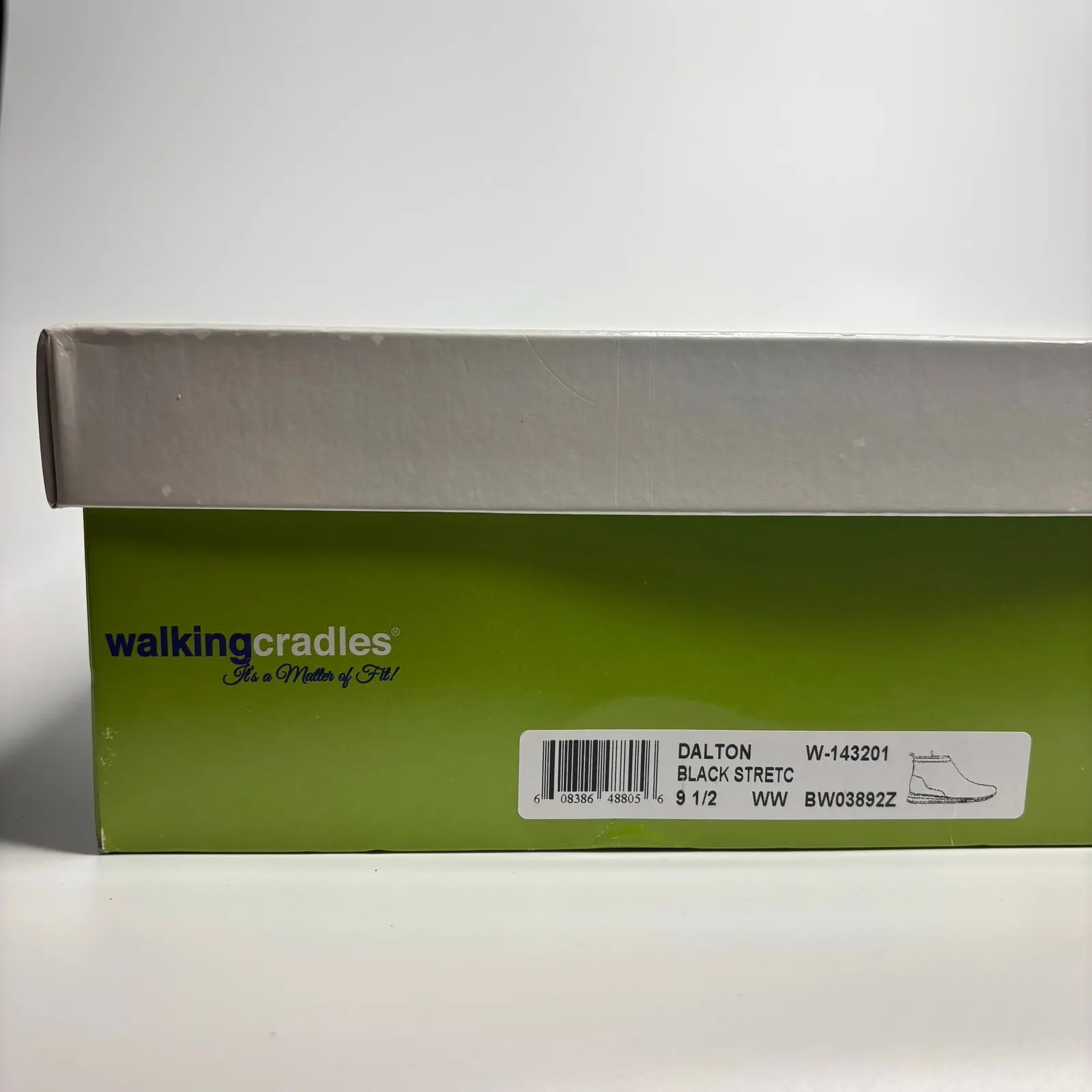 Walking Cradles Dalton Booties in Black Stretch Fabric (Extra Wide) Size 9.5 - Image 8