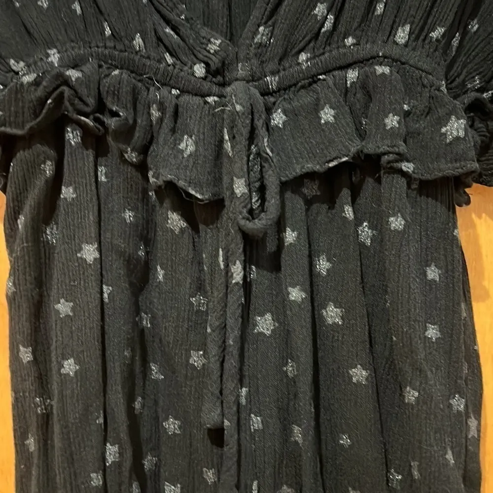 Lili Sidonio Molly Bracken Black Star Romper Small - Image 6