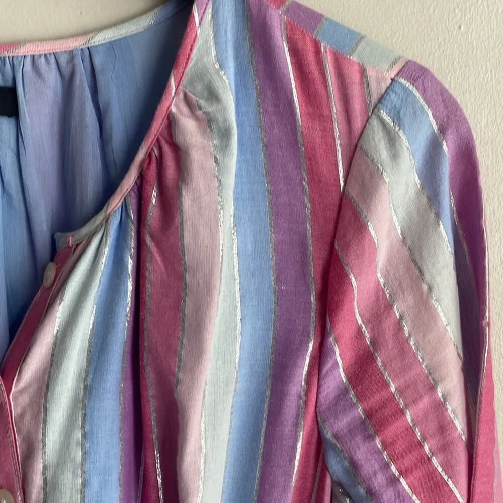 J.Crew Belted button-up dress in pastel stripe - Image 6