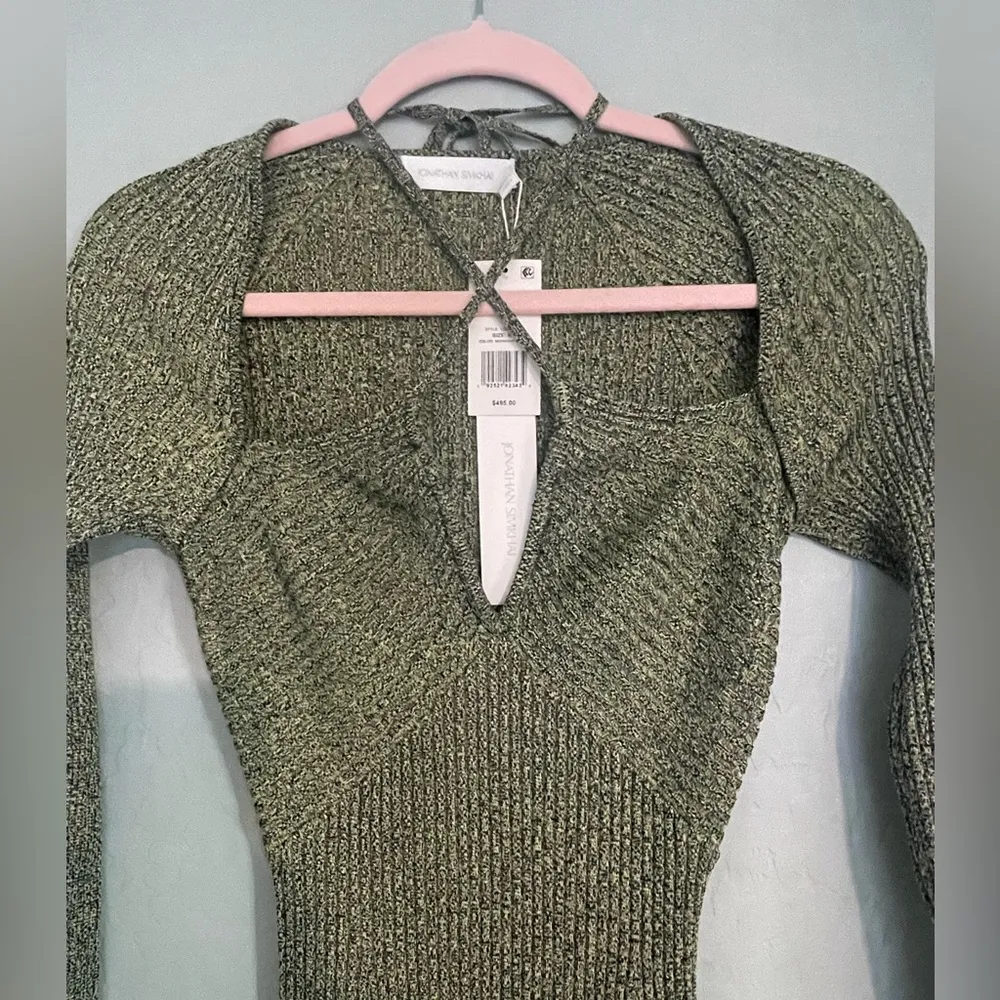 ELIJAH MARLED MIDI DRESS MIDNIGHT MULTI, Small - Image 7