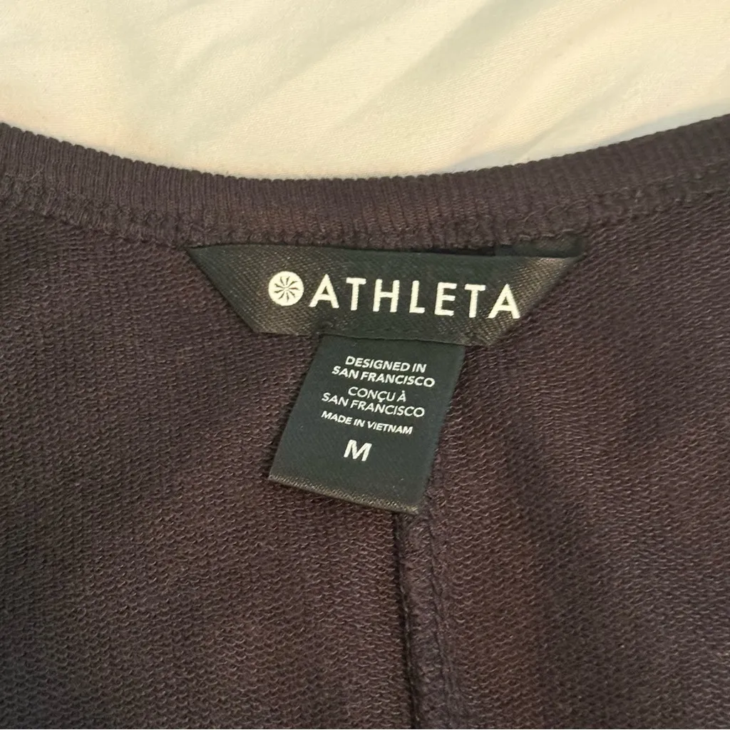 Athleta Balance Sleeveless Romper in Black - Image 4