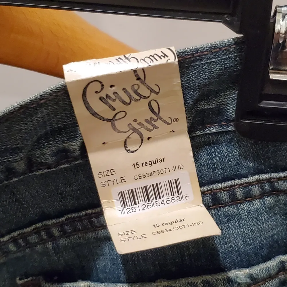Cruel Girl Blue Denim Jeans 15 Regular - Image 7