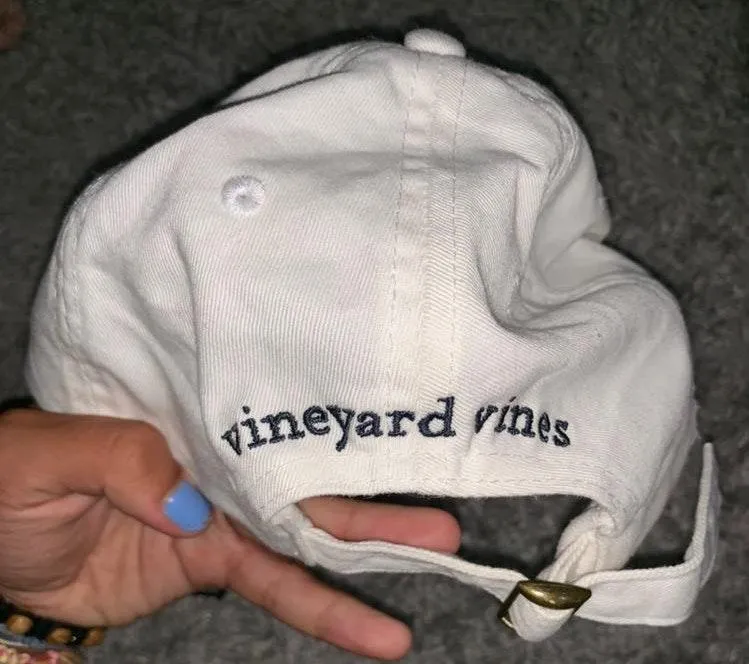 Vineyard Vines White Hat - Image 2