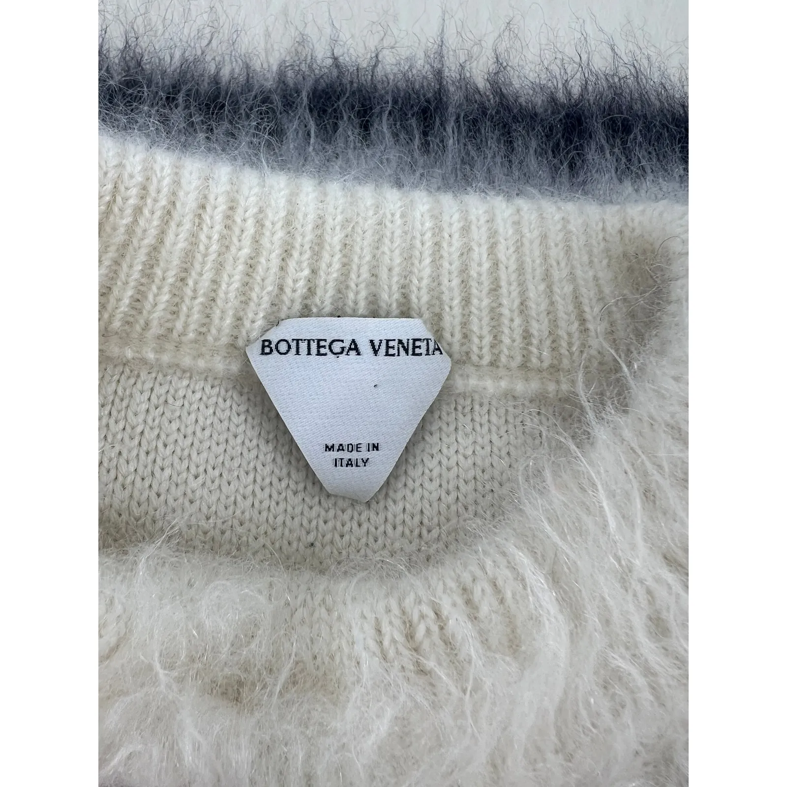 Bottega Veneta Striped Heavy Mariniere Mohair Sweater - Image 8