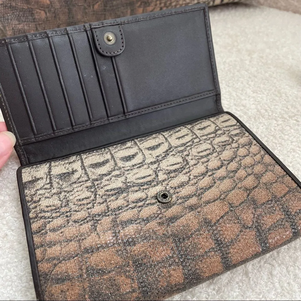 Roberto Cavalli Freedom Animal Print Tri-Fold Wallet - Image 2