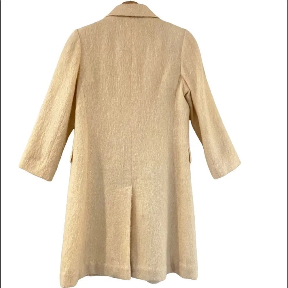 MILLER’S Vintage Mohair & Wool Button Down Long Coat See Measurements Size undefined - Image 3