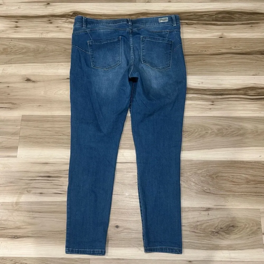 Juicy Couture Skinny Elastic Band Jeans Women’s 16 - Image 4