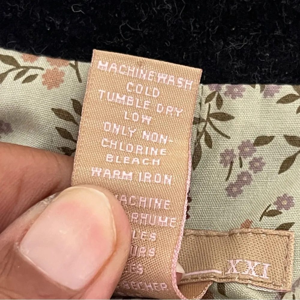 Forever 21  | Black Velour Blazer Jacket Sz L - Image 7