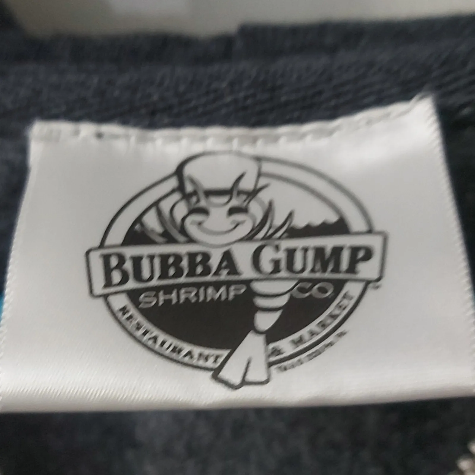 Bubba Gump Shrimp Co. Fort Lauderdale Gray Sweatshirt Forrest Gump Novelty Top - Image 10