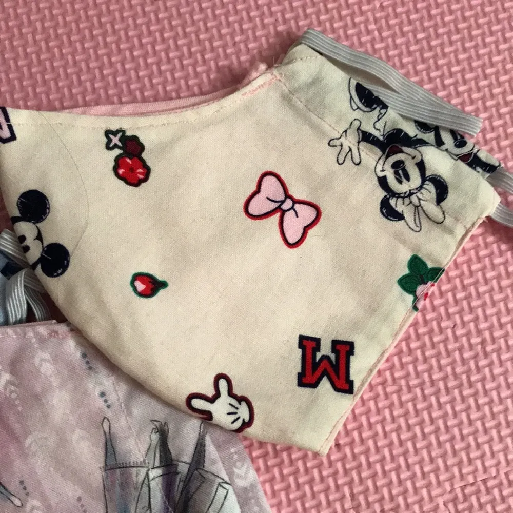 Lot of 3 Disney Masks - Mickey, Minnie and Frozen Themed - Image 2