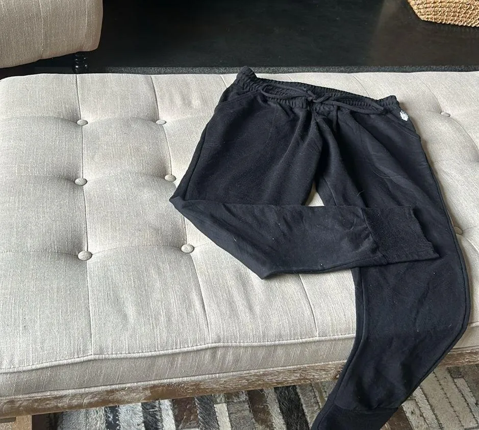 Free People Movement Black Jogger Sweatpants Size Large - Image 2