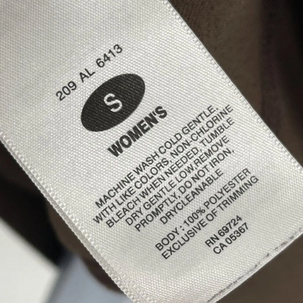 Columbia Brown Quarter Zip Long Sleeve Fleece Pullover Women's Size Small S - Image 89