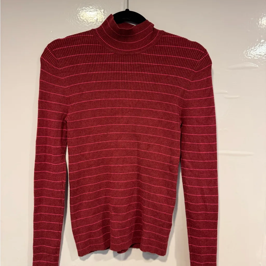 Marine Layer chamonix ribbed turtleneck sweater - Image 2