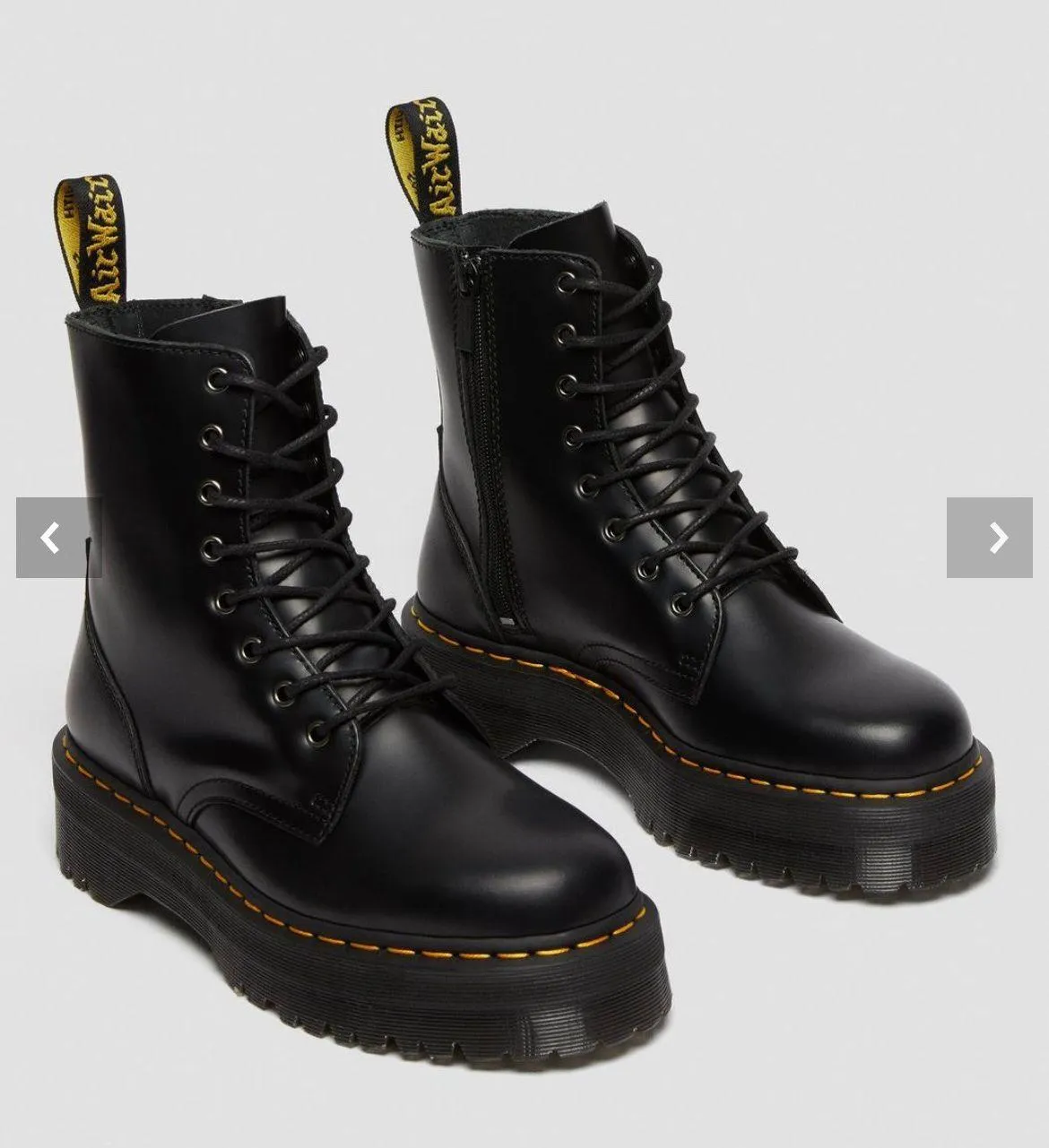 Dr. Martens Jason Smooth Leather Platform Doc Martens - Image 2