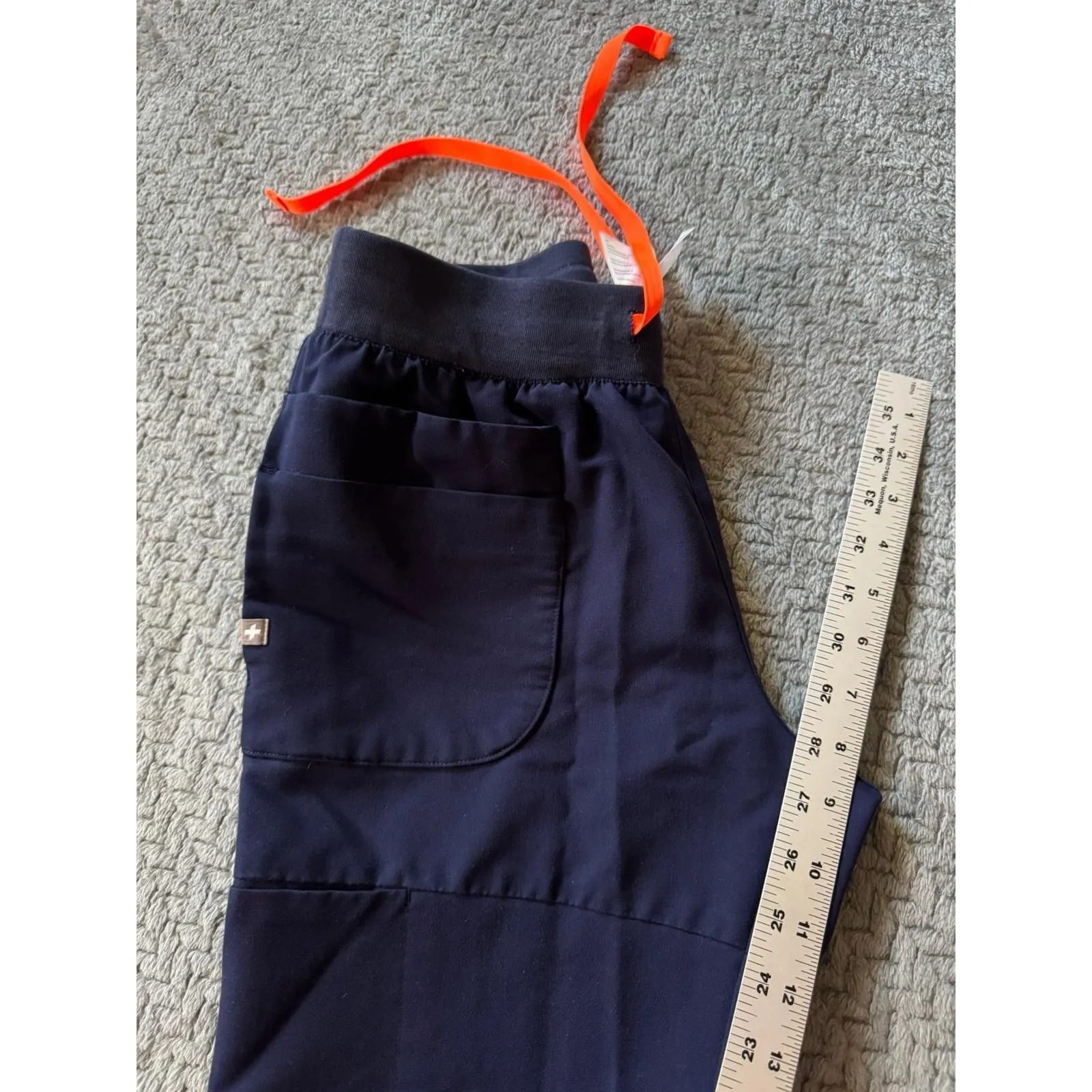 Figs Zamora Jogger Scrub Pants Graphite‎ Navy Blue Size Xsmall - Image 11