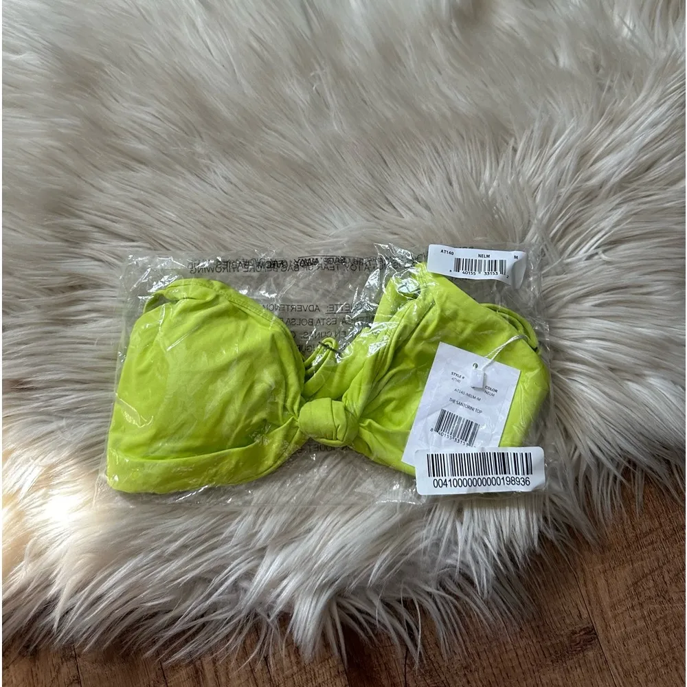 ANDIE  The Santorini Top In Neon Lime - Image 3