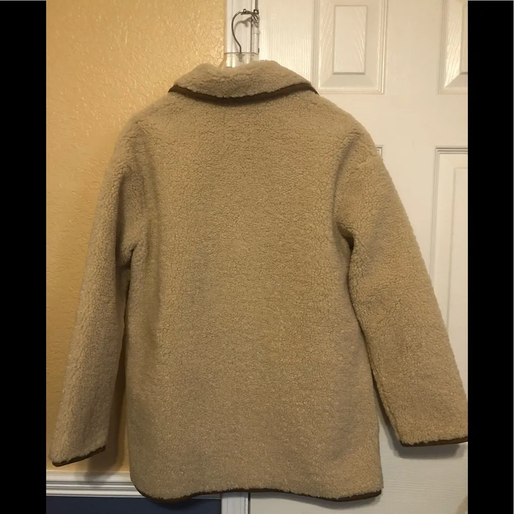 ZARA  Fleece Coat - Image 8