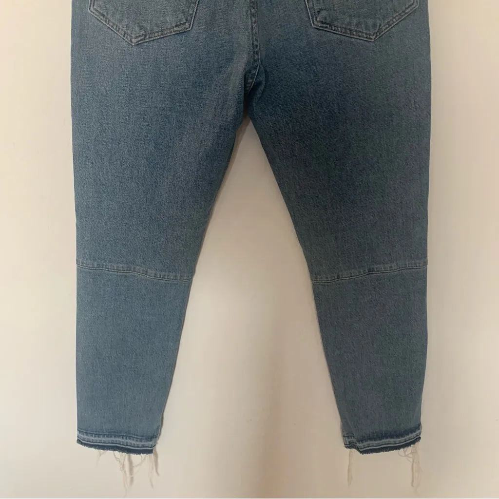 EUC FRAME Le Boy Boyfriend Fit Released Step Hem Lakeland Wash Jeans Size 27 - Image 9