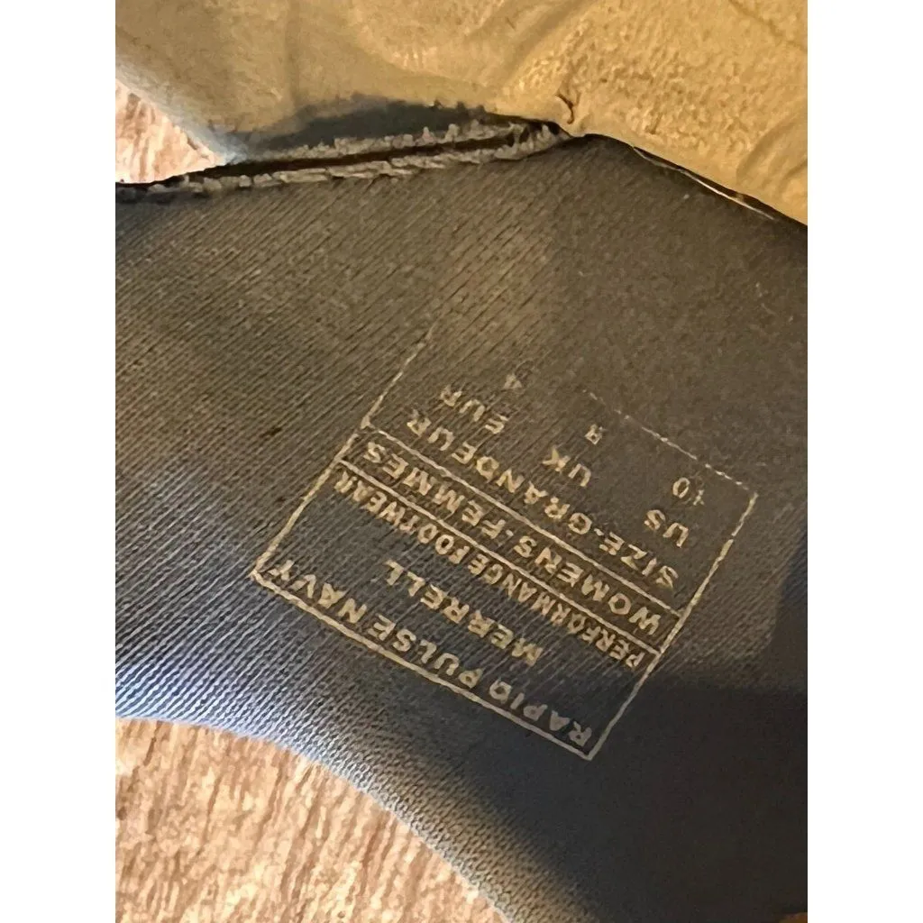 Merrell Sport Sandals Shoes Rapid Pulse Navy Blue 10 Womens Hiking‎ River Trail - Image 3