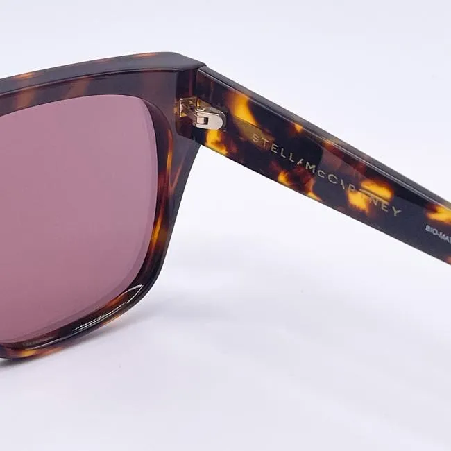 Havana Pink New Sc0101s 003 Brown Shield Sunglasses - Image 6