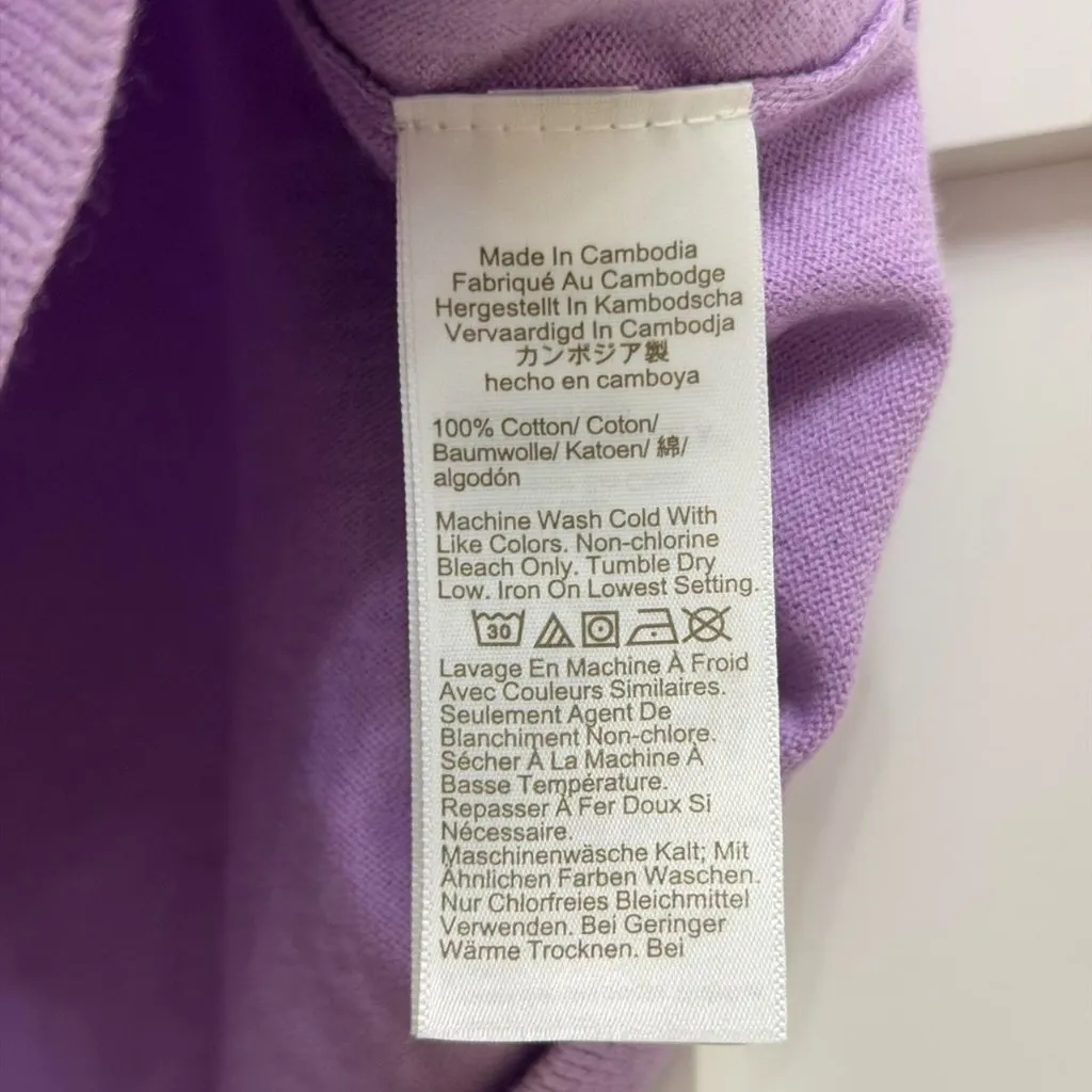 J.Crew Sweater Shell in Bright Lilac, Size Small - Image 5