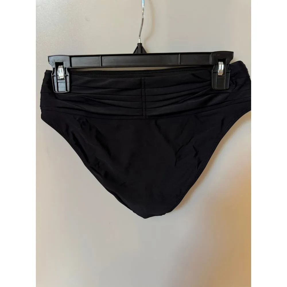 Ramy Brook women’s black Ivo Bikini Bottoms (New) $108.00 retail price - Image 5
