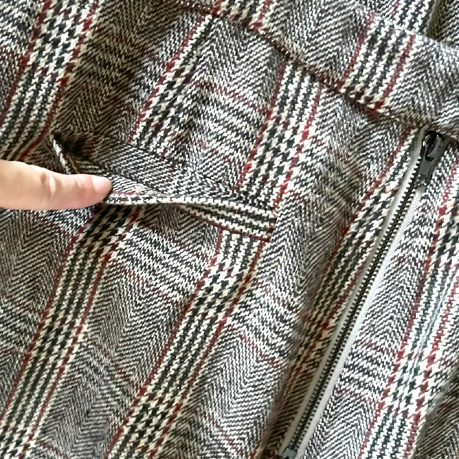 Anthropologie Dra plaid jumpsuit size M - Image 12