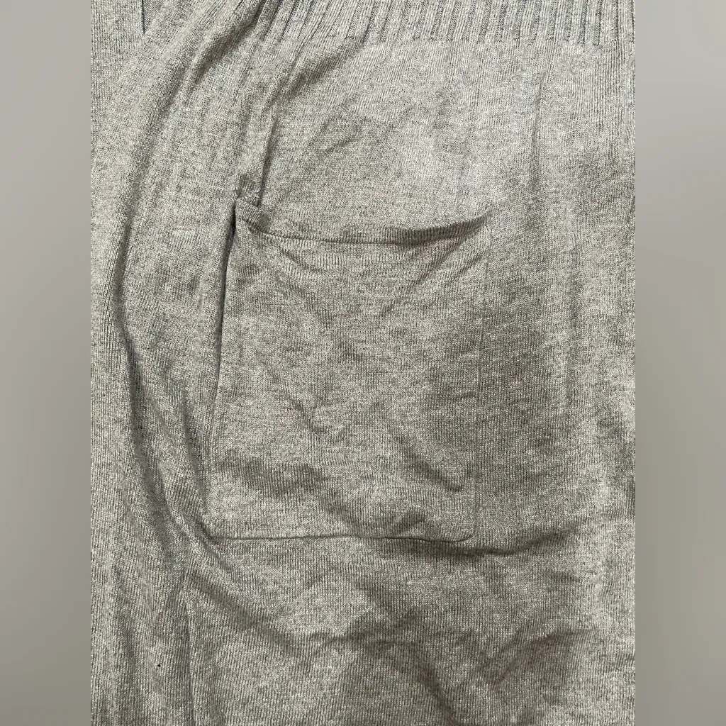 Terra & Sky Gray Open Front Cardigan - Image 6