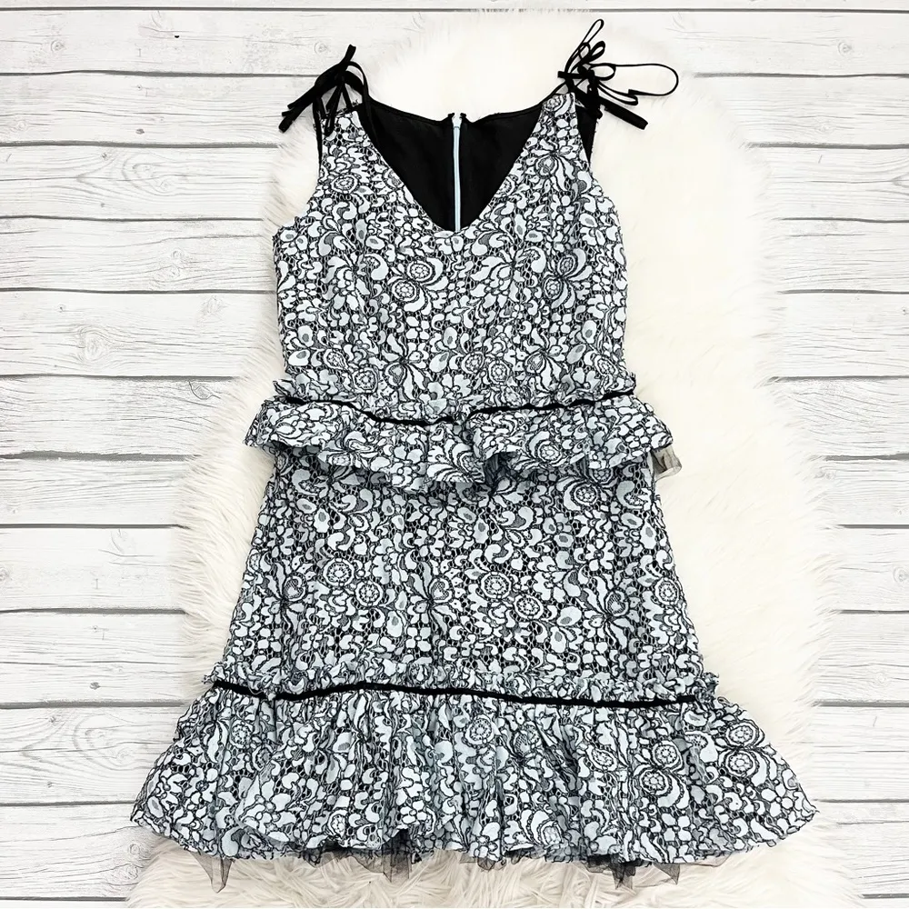 Zac Posen Brianna Peplum Tulle Dress - Image 2