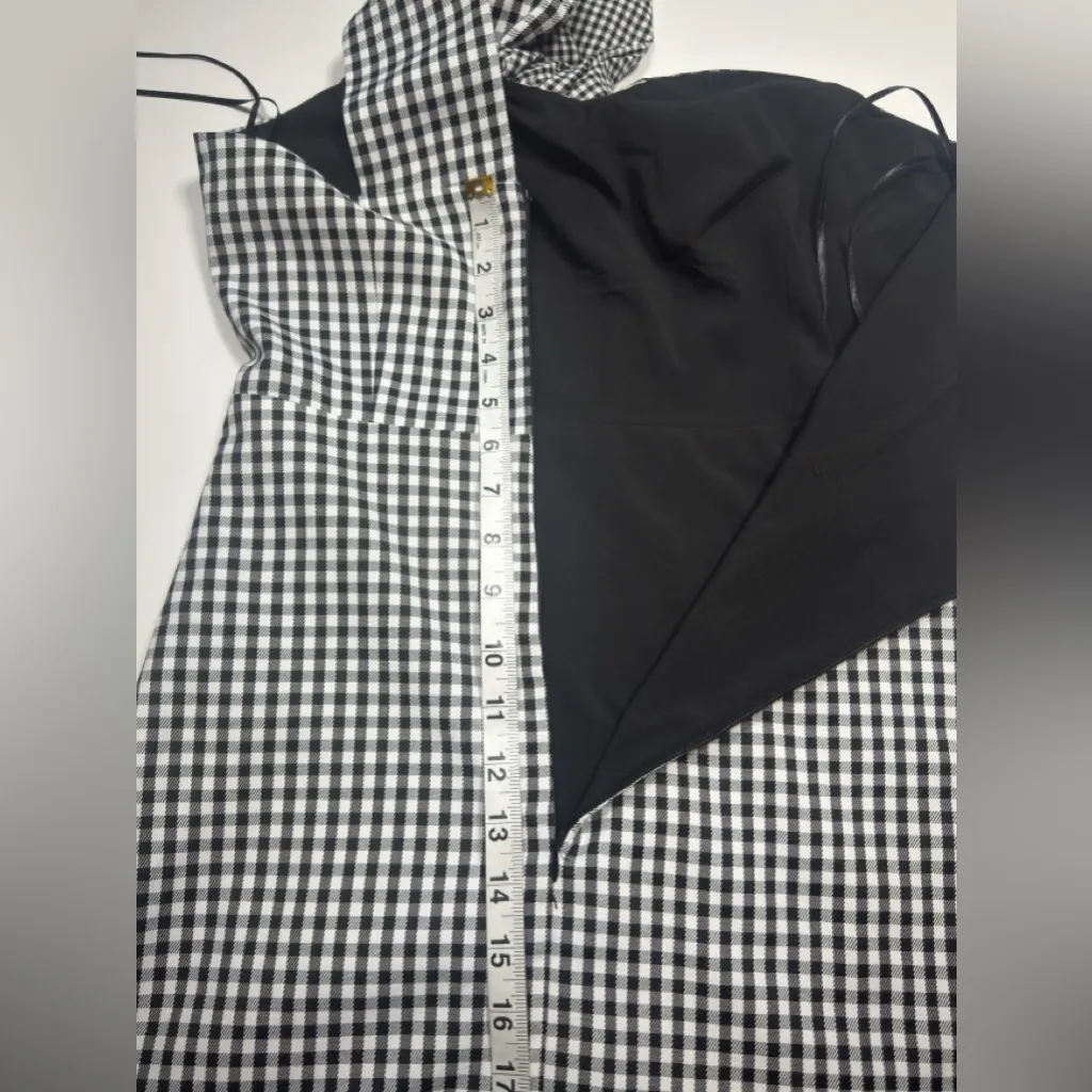 SAM EDELMAN Elegant Black and White Gingham Dress 👗 - Image 16