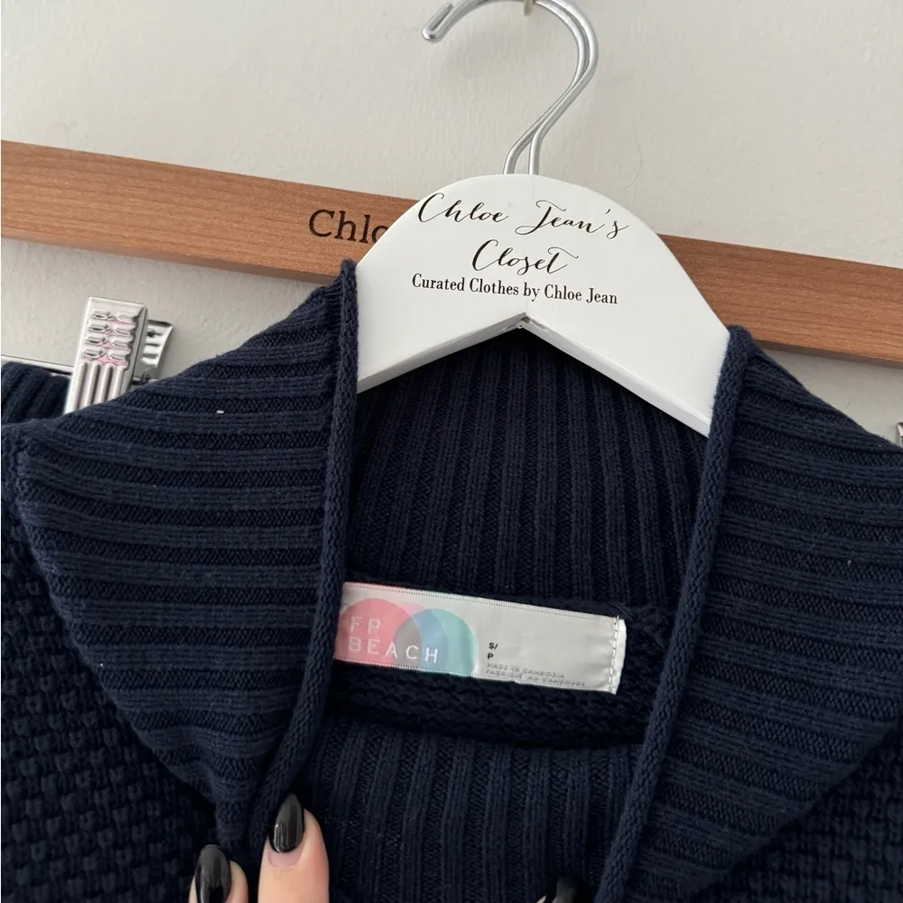 FREE PEOPLE Navy Hailee Skirt Set S - Image 7