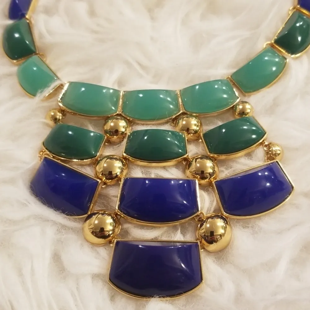 💕TRINA TURK💕 Stone & Sphere Statement Necklace - Image 5