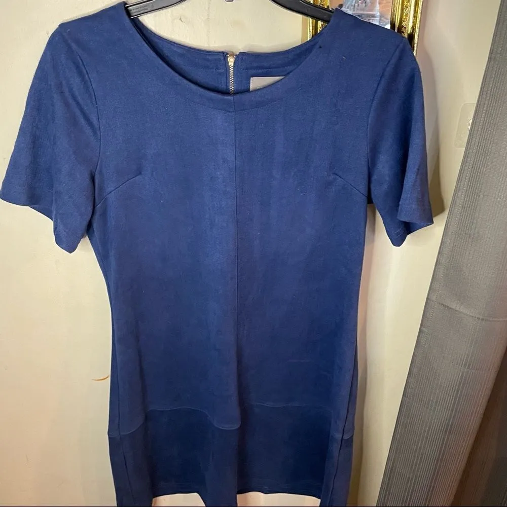 Ethereal by Lovemarks Faux Suede Dress Medium - Image 2